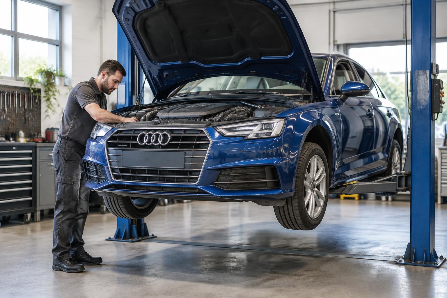 Audi Servicing at Jiomty's Auto Centres